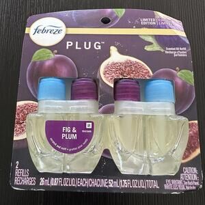 Febreze Fig & Plum Limited Edition 2 Refill Recharges New In Package
